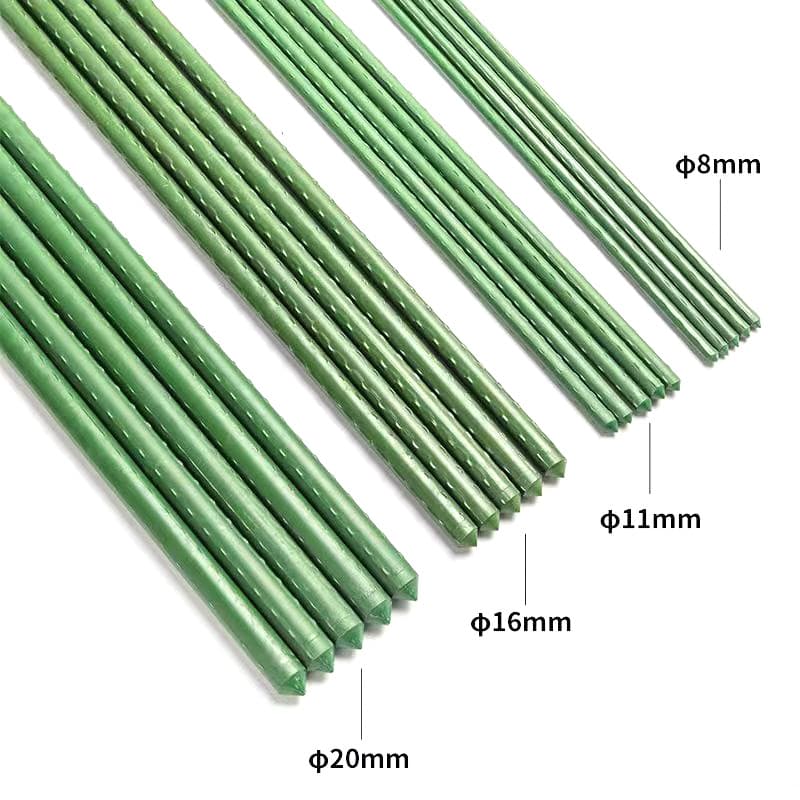 Plastic steel pipe gardening vine support courtyard plant climbing vine support rod tomato cucumber rattan climbing rattan pole 5