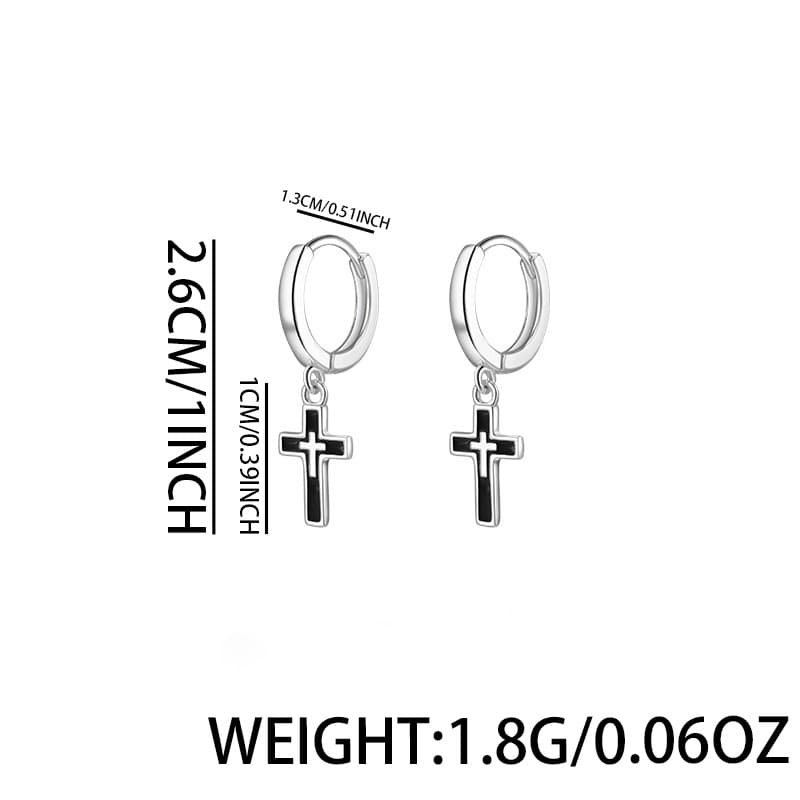 Universal small design earrings, men's style, high-quality style 5