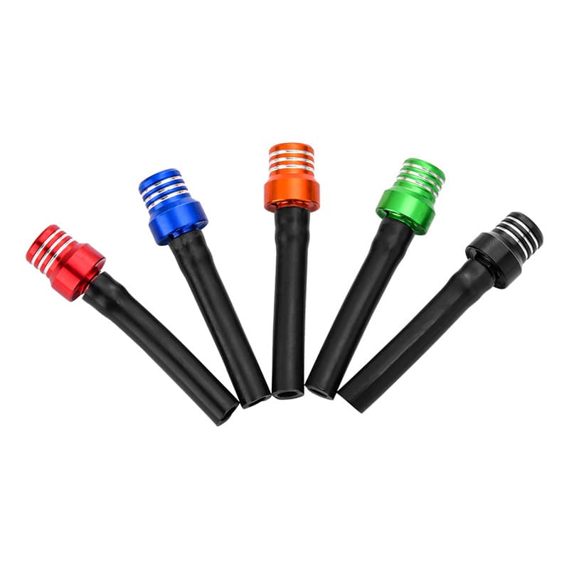 Cross -country motorcycle ATV beach car accessories unidirectional fuel tank covering valve with steel bead CNC fuel tank cap 3