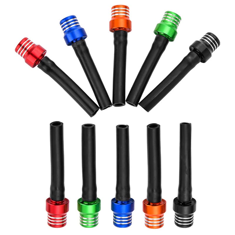 Cross -country motorcycle ATV beach car accessories unidirectional fuel tank covering valve with steel bead CNC fuel tank cap 4