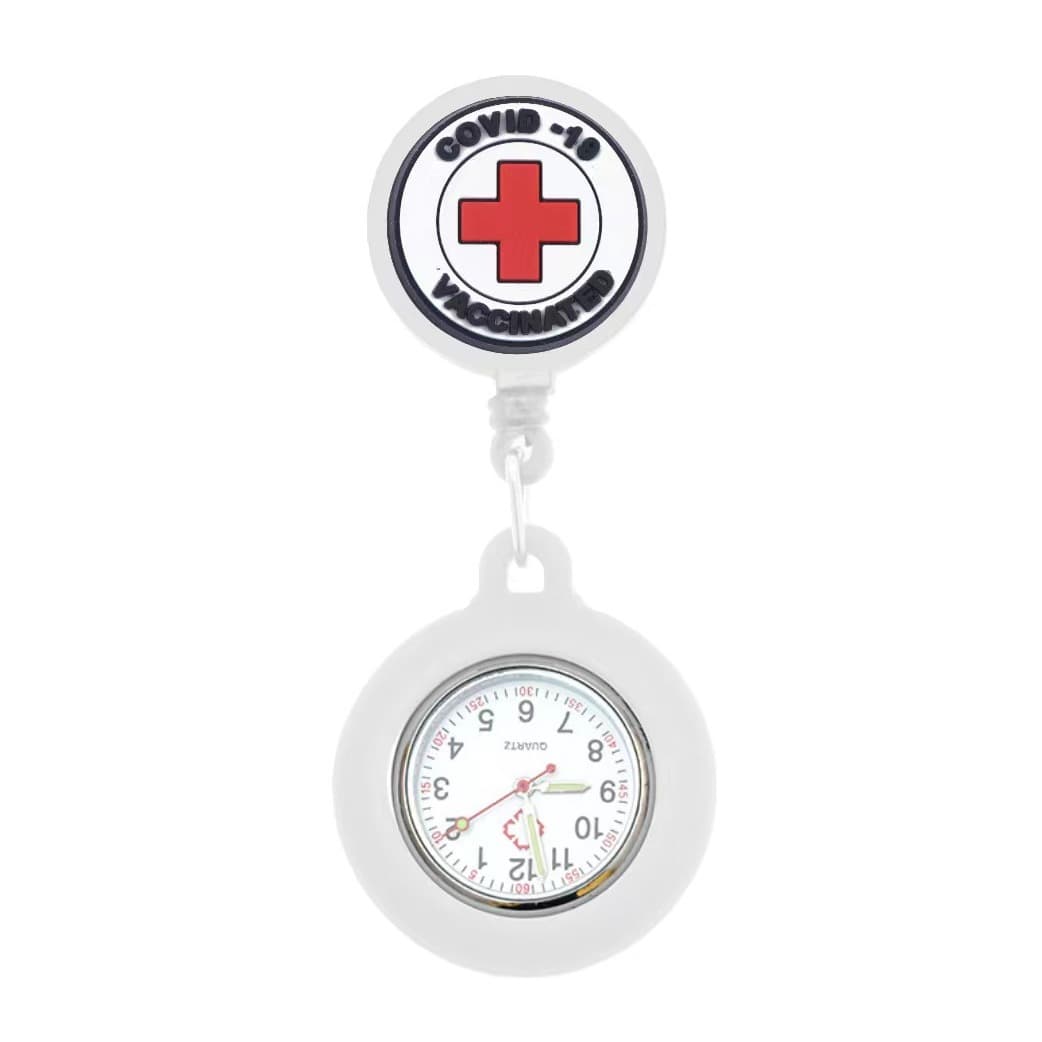 New stretchable nurse luminous chest watch medical watch female student exam pocket watch cute girl hanging watch 4