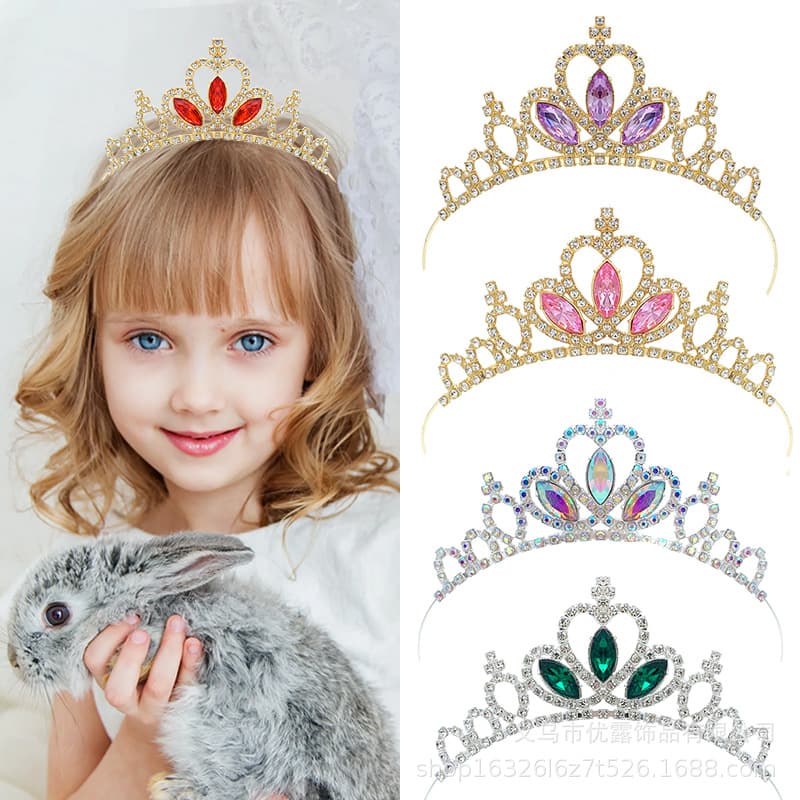 Tiara, fashionable hair accessory, cute headband, crown, “Frozen”, Birthday gift