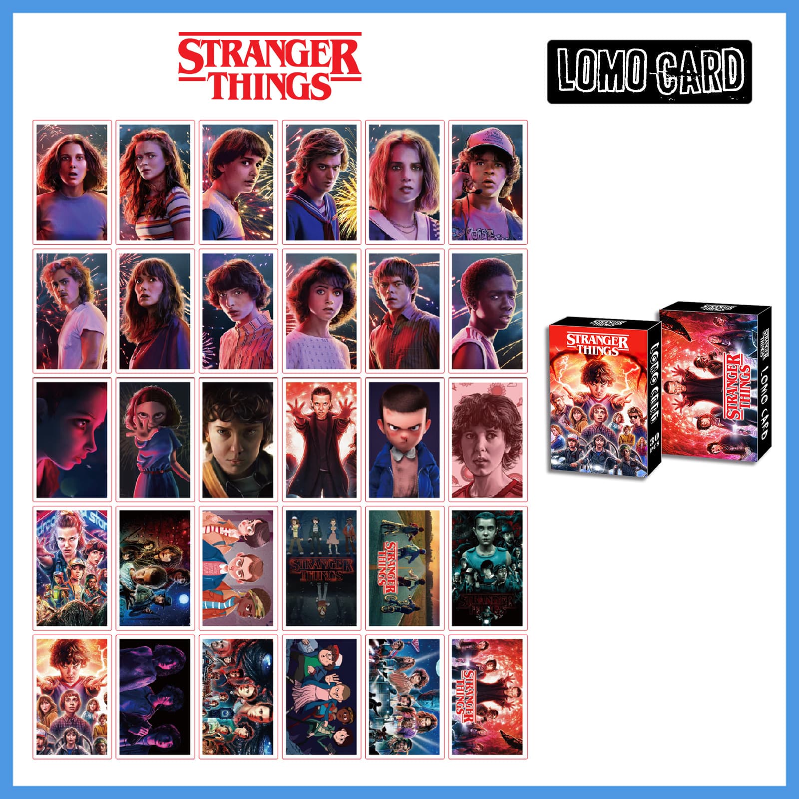 American Drama Strange Story Still Still Collection Card TV Drama Boutique Lomo Card Cash Statue Wholesale 3