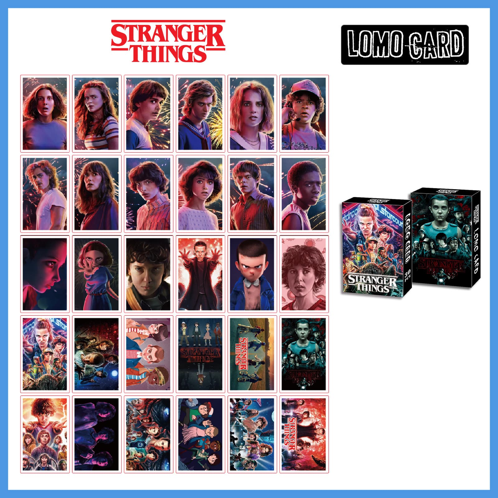 American Drama Strange Story Still Still Collection Card TV Drama Boutique Lomo Card Cash Statue Wholesale 4