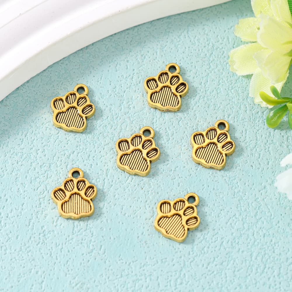 Accessory with accessories, hands and feet prints, necklace, retro cute pendant, DIY 3