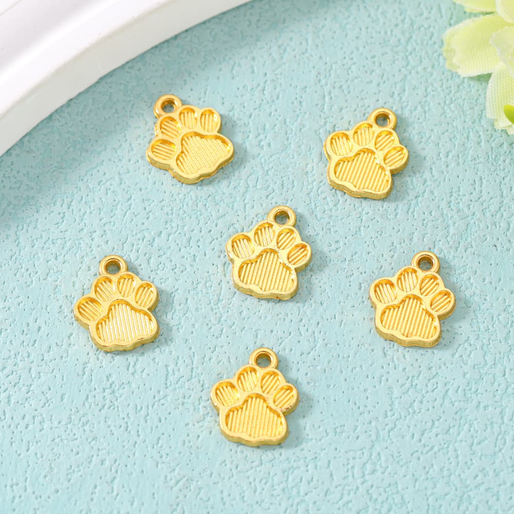 Accessory with accessories, hands and feet prints, necklace, retro cute pendant, DIY 4