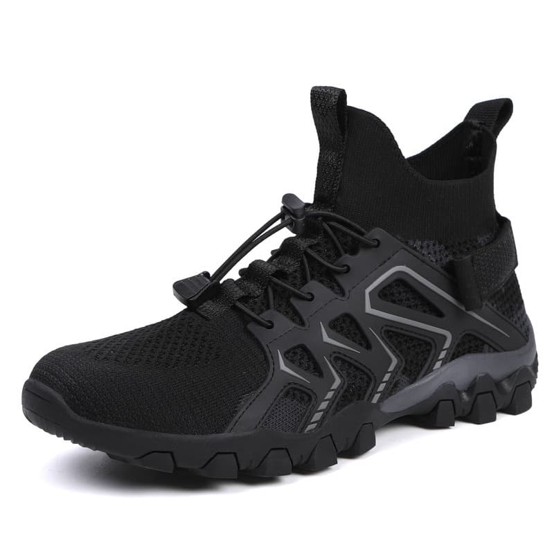 Men's hiking shoes, non-slip, anti-cut, cross-country hiking, high-top river tracing shoes, men's Shuoxi durable, quick-drying, amphibious beach 3