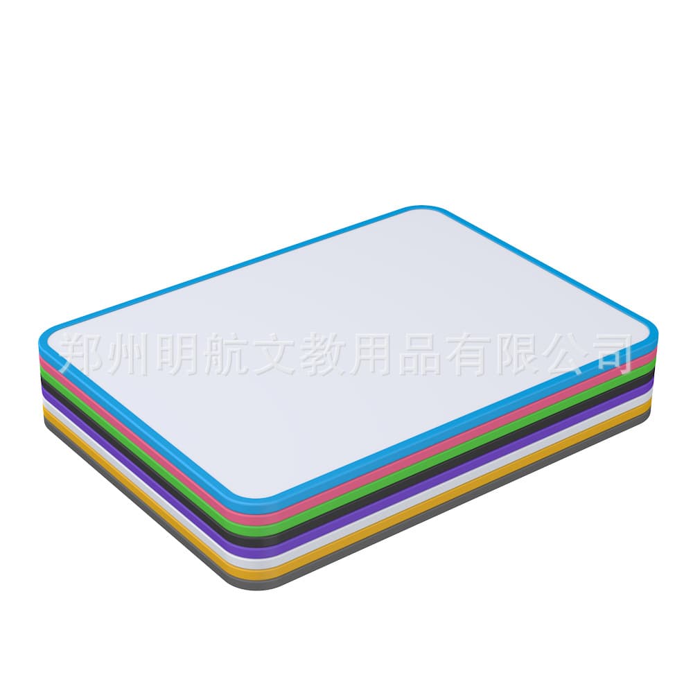 Magnetic double -sided small white board can be wiped and written on the desktop desktop children's home whiteboard office teaching notes message blackboard 5