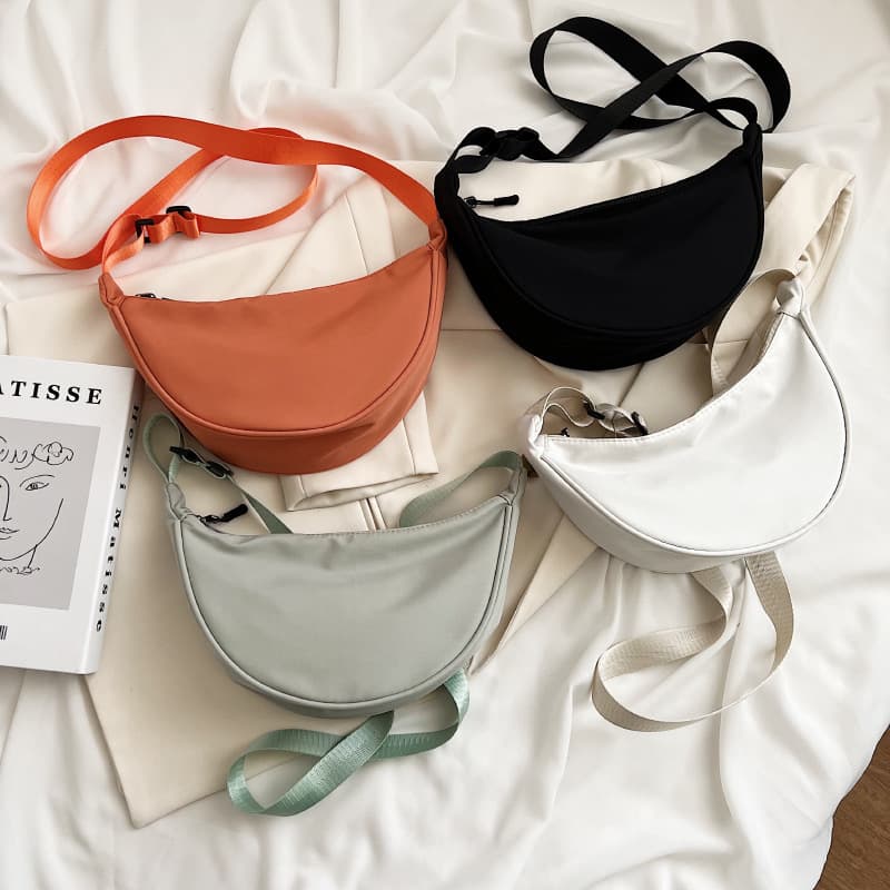 Nylon shoulder bag, underarm bag, shopping bag 2
