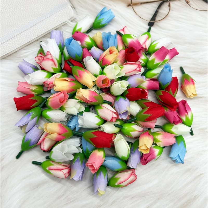 DIY simulation flower orchid buds sugar box breast decorative home decoration wedding flower flower material material