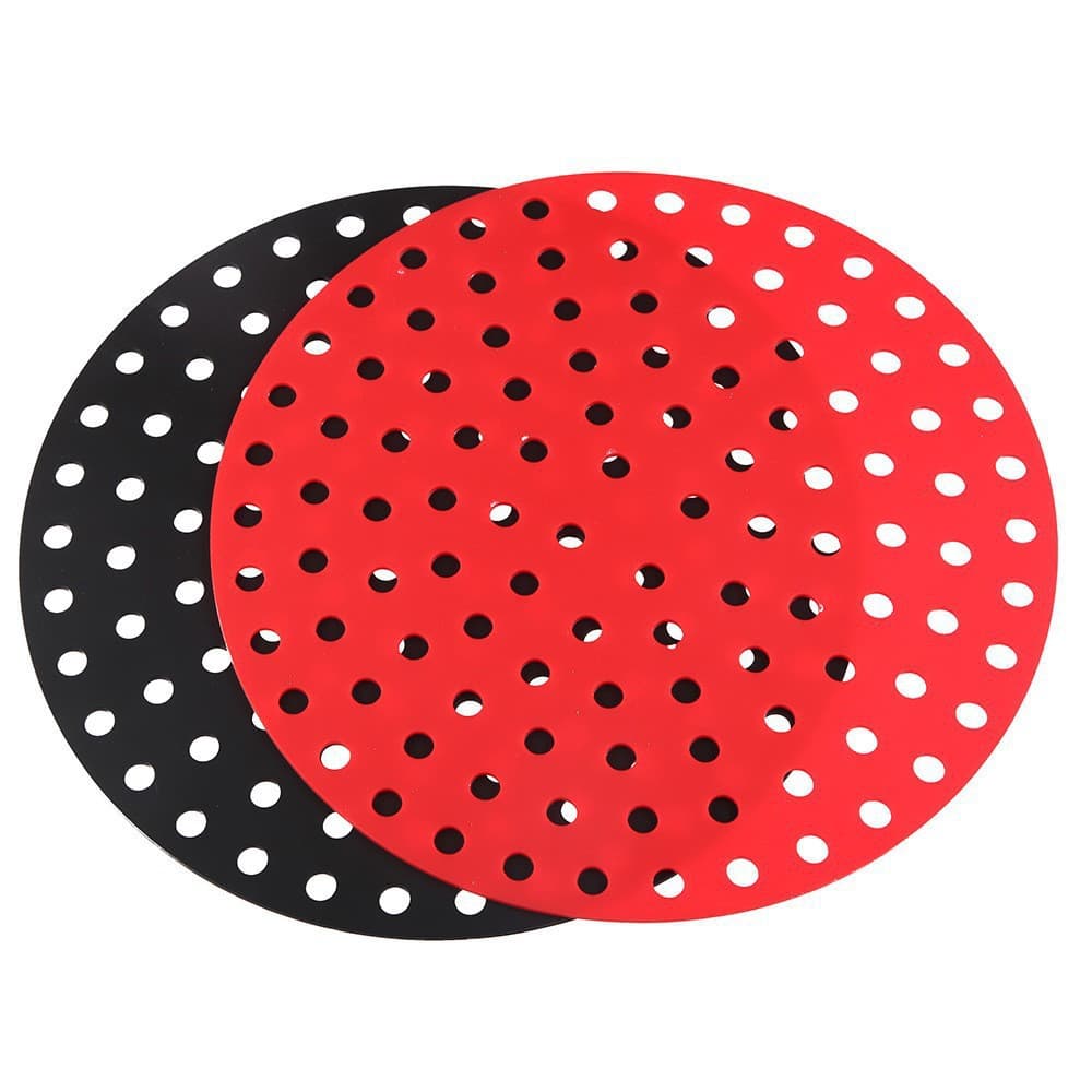 New cross-border model silicone kitchen supplies air fryer mat lining Thermal insulation air fryer mat is reusable 3