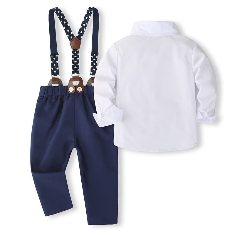 Dress for boys, overall, spring trousers, children's shirt, classic suit jacket, trend of season 2