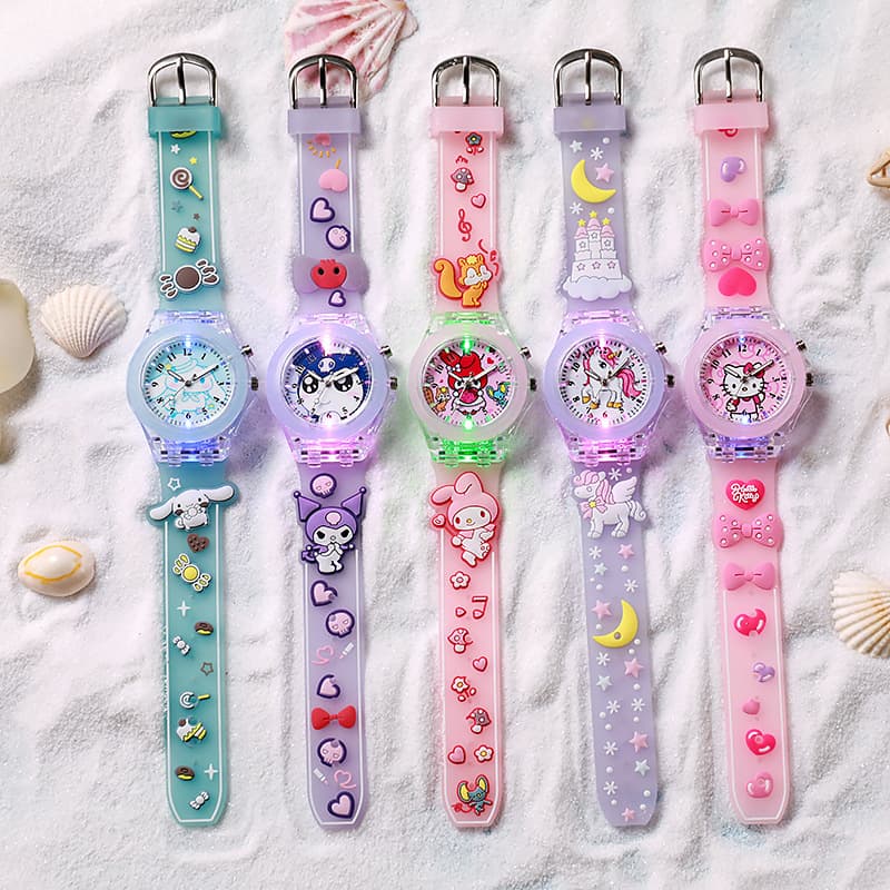 (Cross-border trading), quartz silicone cartoon children's watch 3