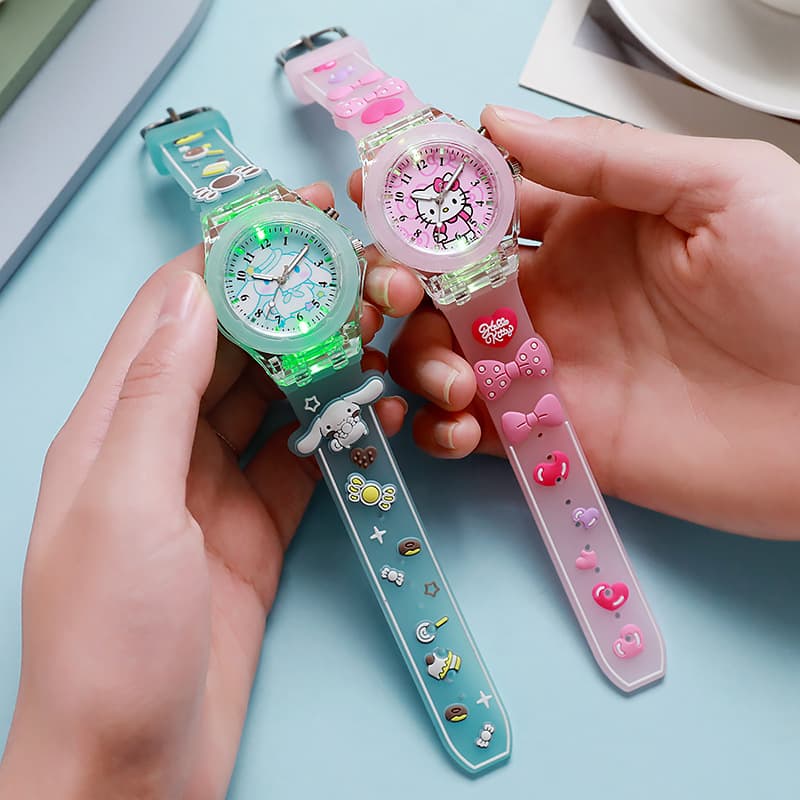 (Cross-border trading), quartz silicone cartoon children's watch