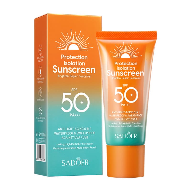SADOER (Cross-border trading), multifunctional revitalizing sun protection cream, UF-protection 5
