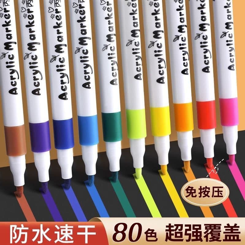 Genuine acrylic, marker for students, art art painting painting, coloring book, waterproof quick dry brush, translucent watercolour, crayons 4