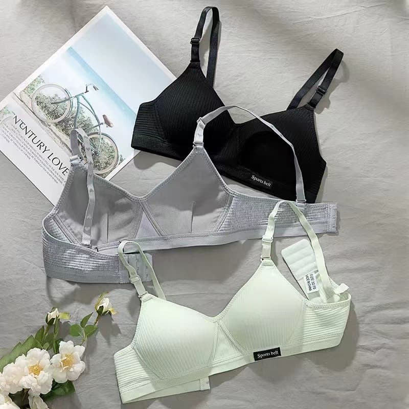 Comfortable underwear, push up bra for students, thin wireless bra, bra top 4