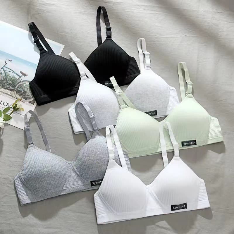 Comfortable underwear, push up bra for students, thin wireless bra, bra top