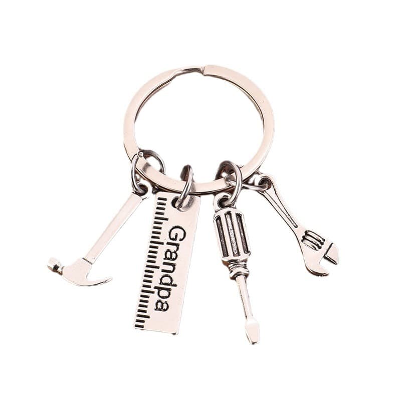 Christmas Father's Festival Gift IF Daddy cannot fix it hammer up the hits wrench keychain 5