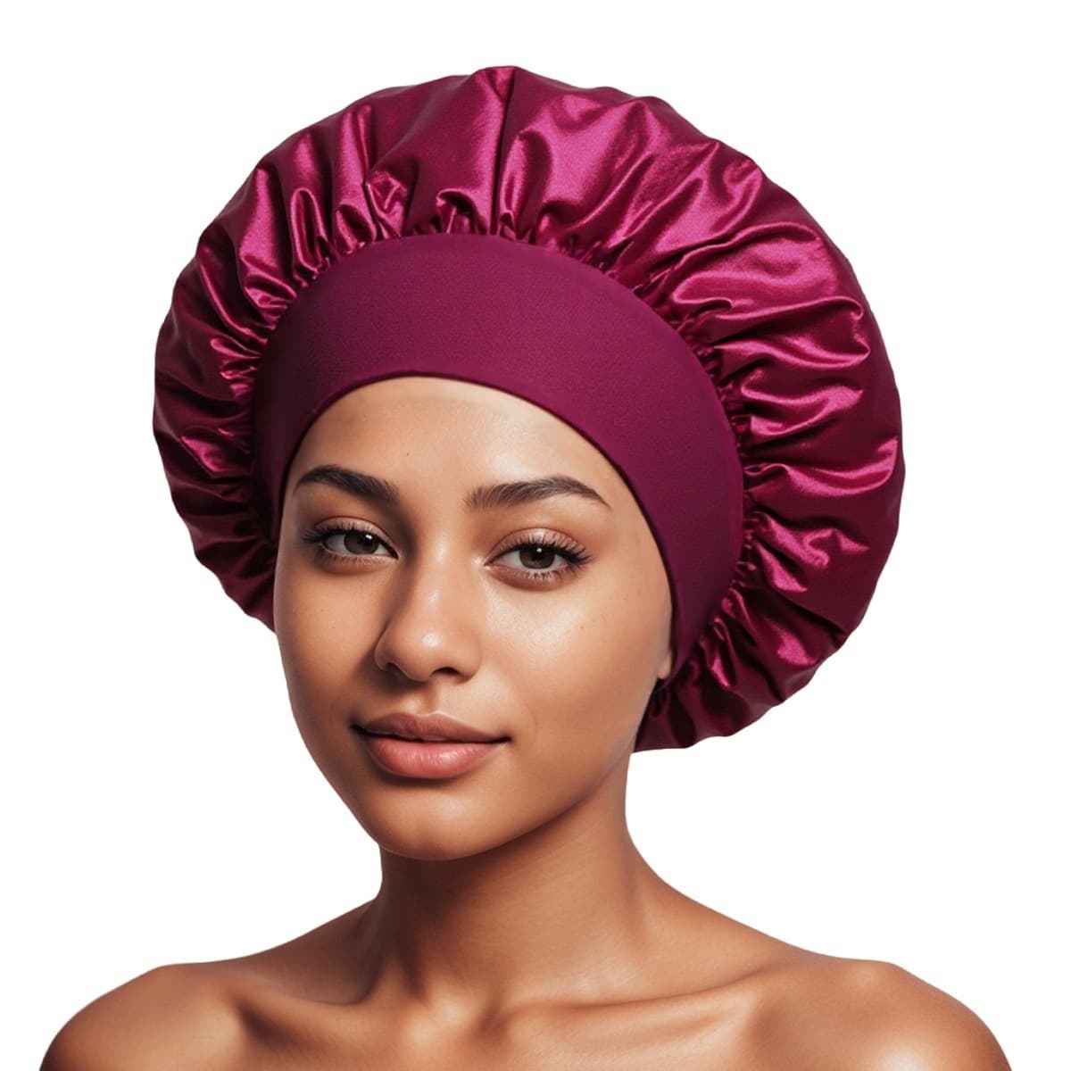 (Cross-border trading), elastic scarf, shower cap, hair cap, hat, Amazon 3