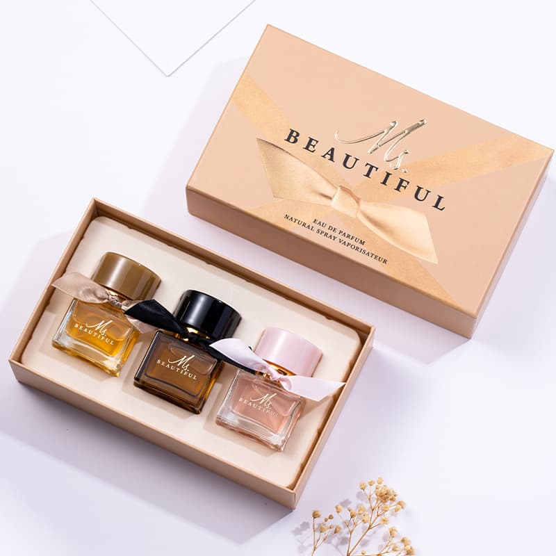 (Cross-border trading), (Wholesale), fashionable women's perfume, fresh set with a light fragrance, gift box, long lasting light fragrance 2