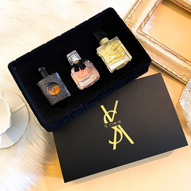 (Cross-border trading), (Wholesale), fashionable women's perfume, fresh set with a light fragrance, gift box, long lasting light fragrance 4