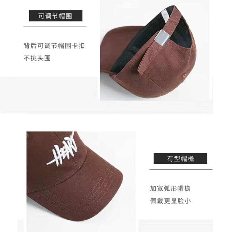 Summer baseball cap, trend travel men's universal demi-season autumn hat, Korean style 3