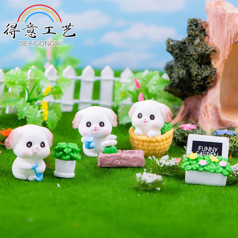 Micro landscape, table minifigure with accessories, home decor 2