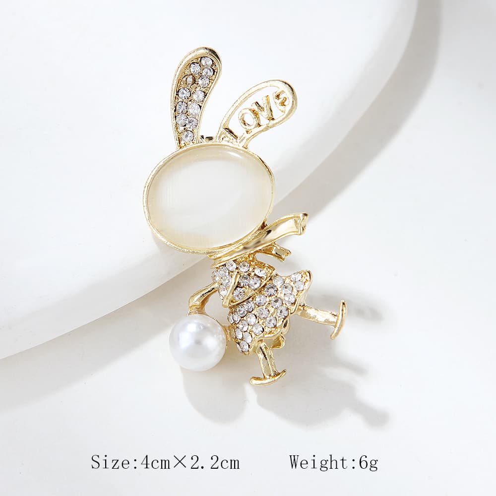 Rabbit, brooch, Chinese horoscope 4