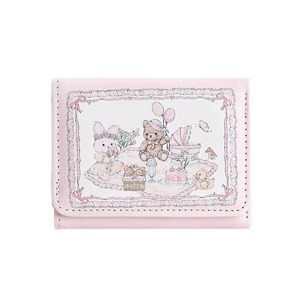 (Wholesale), brand cartoon wallet, cute genuine short bag, city style 5
