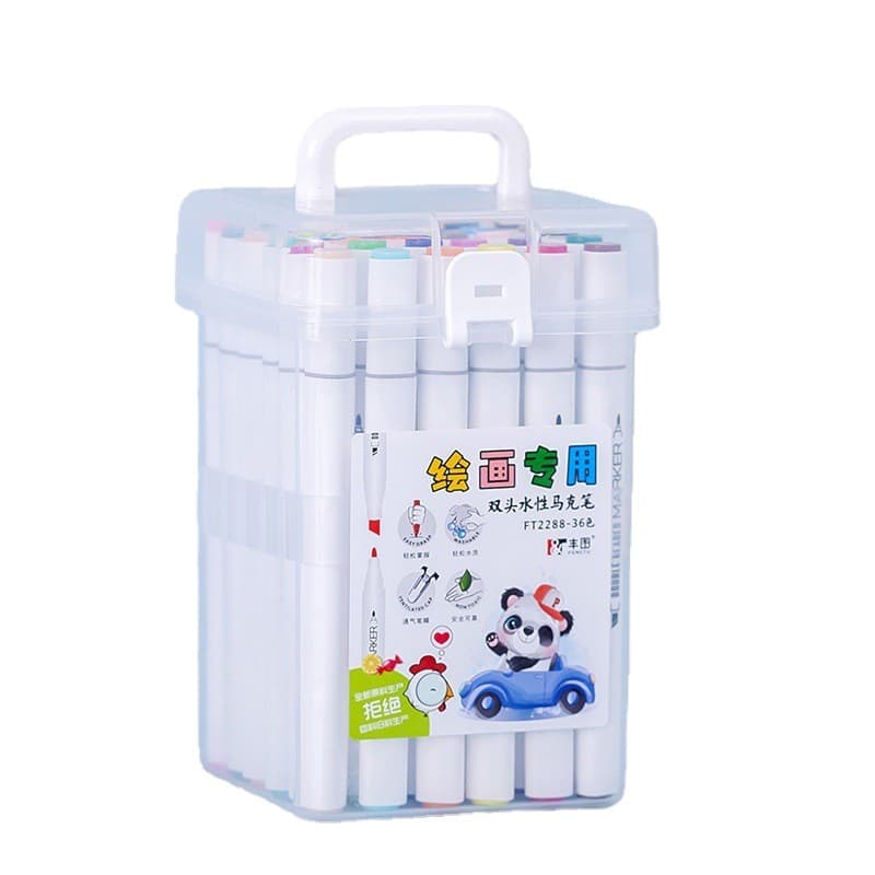 (Wholesale), marker, children's art set, crayons for students, 12 colors, 24 colors, washable 5