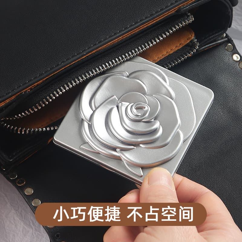 Handheld mirror, protecting glasses, lens, double-sided folding high quality tower, Nordic style 3