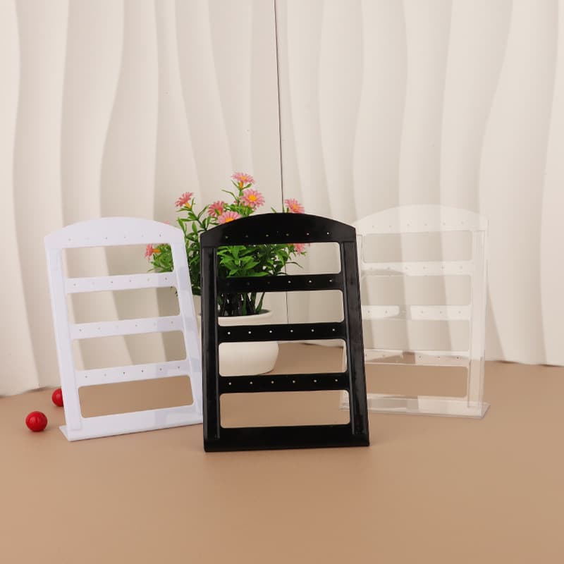 Earrings, plastic stand, jewelry, storage system 2