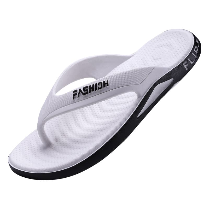Summer flip flops to go out, non-slip fashionable trend beach footwear 5