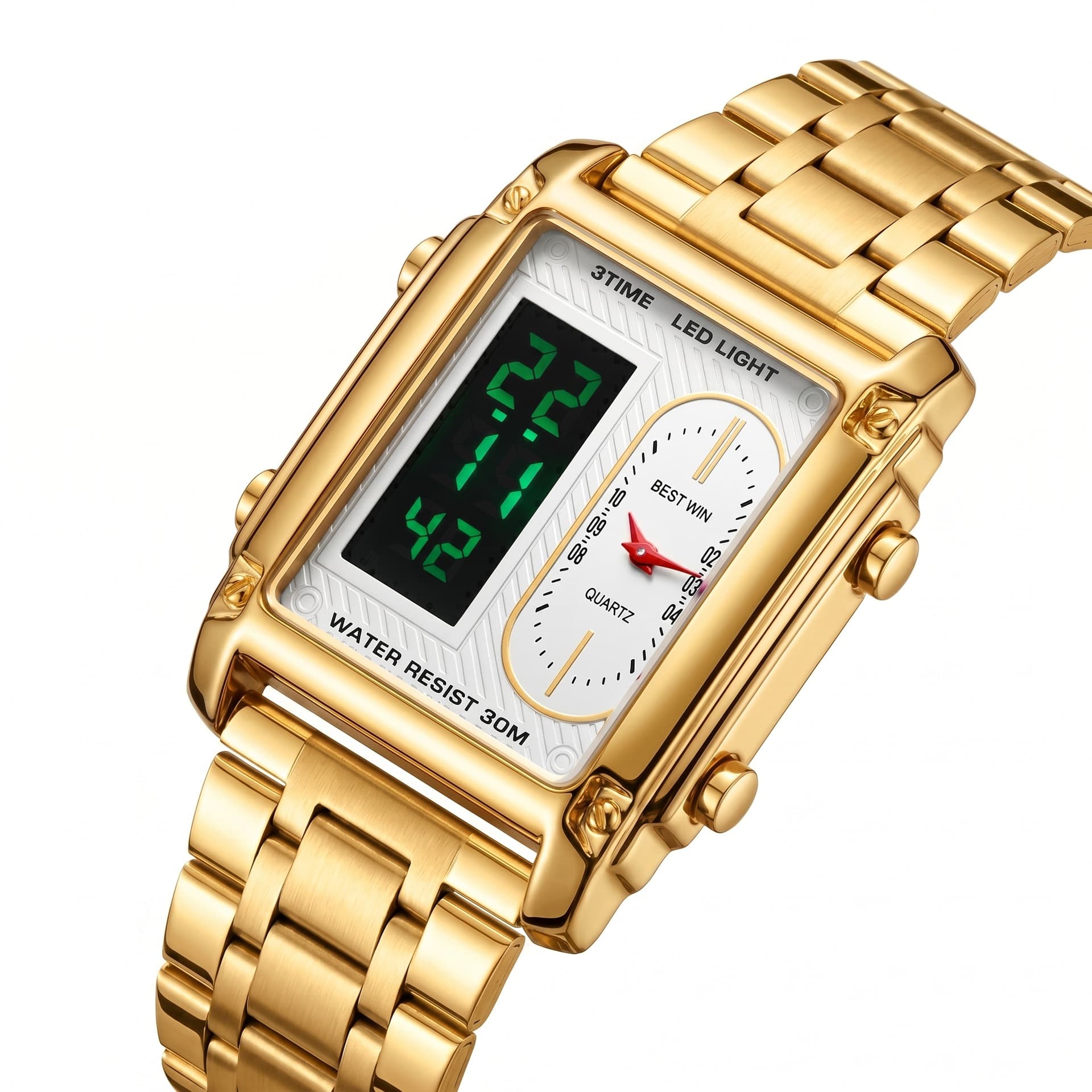 (Cross-border trading), electronic men's square fashionable men's watch, Switzerland 2