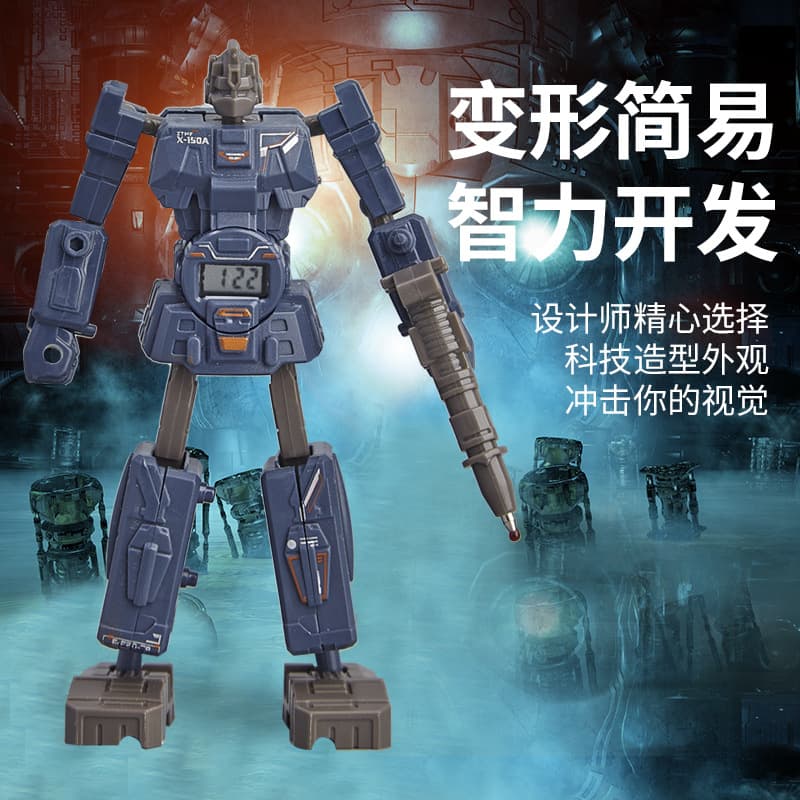 (Cross-border trading), creative watch, transformer, electronic robot, cartoon children's toy, Birthday gift 3