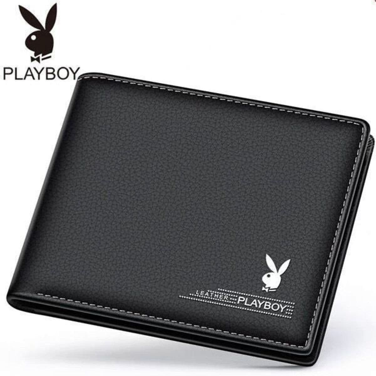 Playboy Men's Ultra Thin Wallet with Card Holder