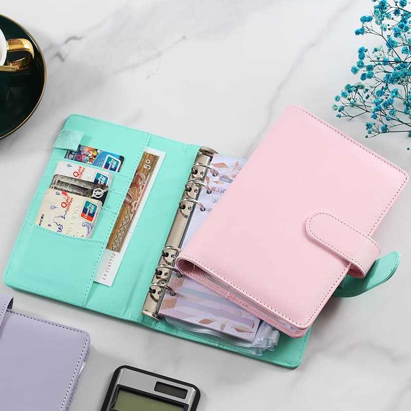 (Cross-border trading), polyurethane laptop, book, storage system, notebook with zipper, tear-off sheet, scheduler 2