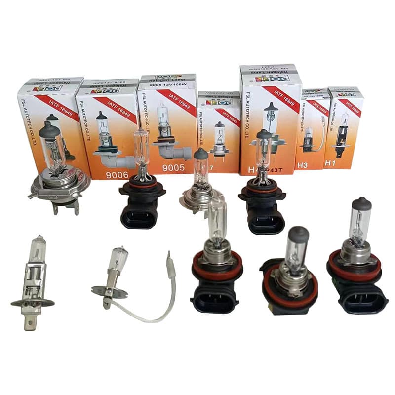 Car light bulb 12V car remote light near -light halogen bulb highlight H1 H3 H7 H4 H8 H11 5