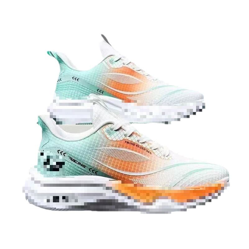 Men's breathable running sneakers, fashionable casual footwear with shoelaces, plus size, soft sole, spring 2025 collection, city style 5