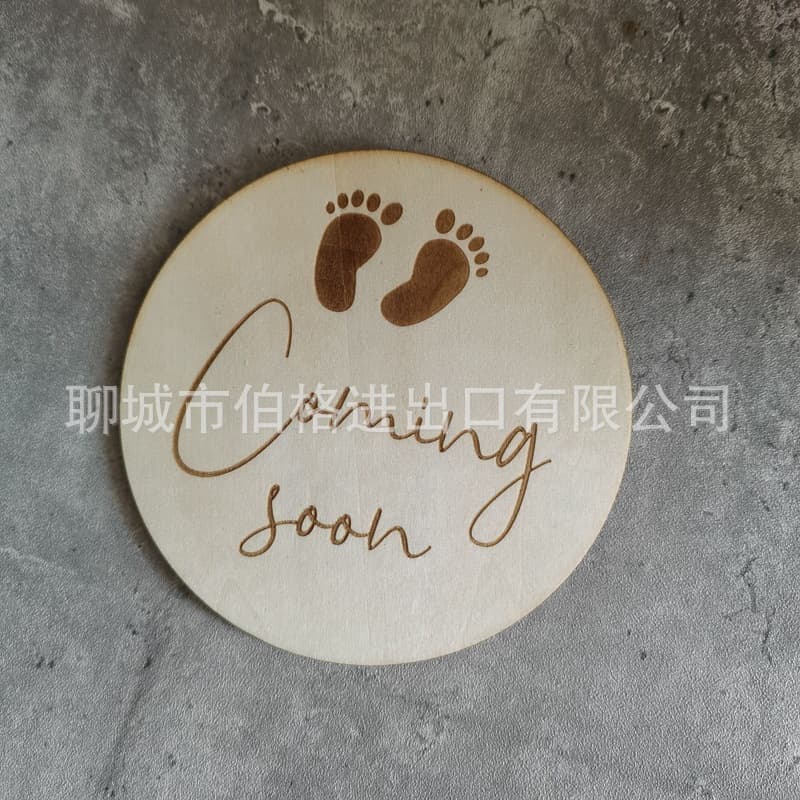Wooden children's decorations for party, jewelry, Amazon, Birthday gift 4