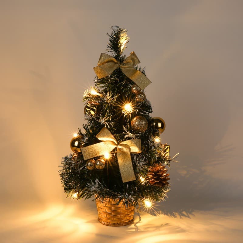 Mini 40CM Pine Tree Holiday Decoration Christmas Decoration Ornament Light Gift Christmas Tree New Year New Year Gift Holiday 3