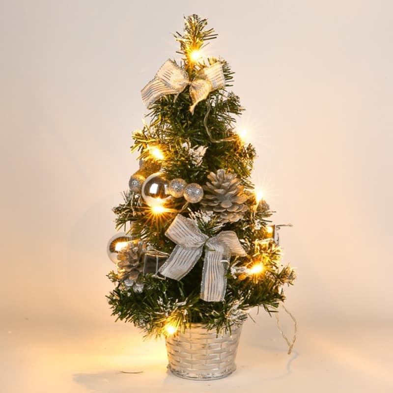 Mini 40CM Pine Tree Holiday Decoration Christmas Decoration Ornament Light Gift Christmas Tree New Year New Year Gift Holiday 4