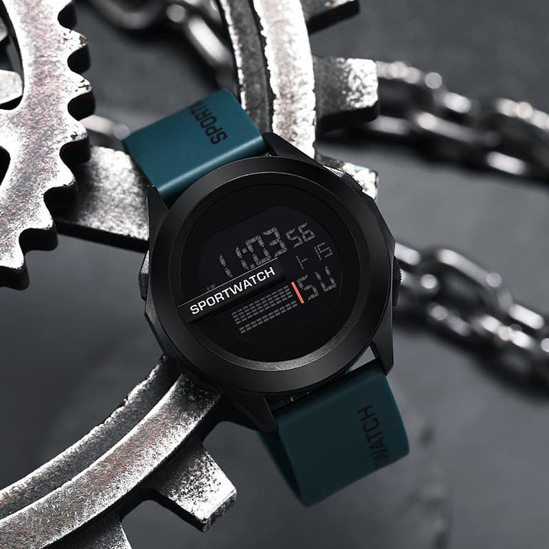 (Cross-border trading), waterproof sports dial, fashionable travel brand digital watch 4