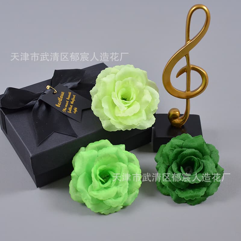 Pack, ethnic hair accessory, box handmade, 8cm, flowered, Birthday gift 3