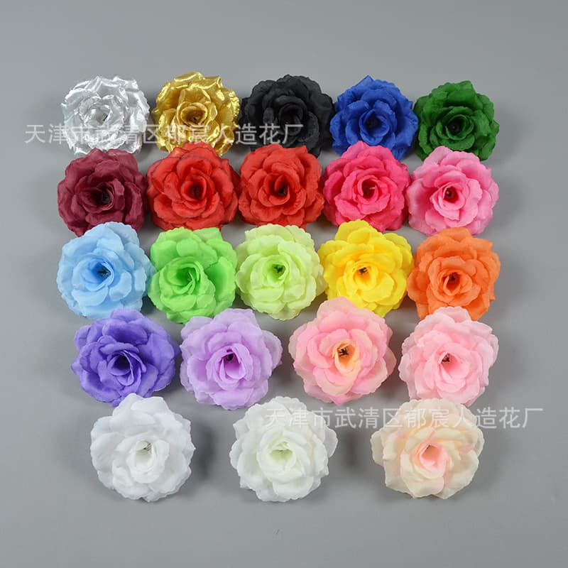 Pack, ethnic hair accessory, box handmade, 8cm, flowered, Birthday gift