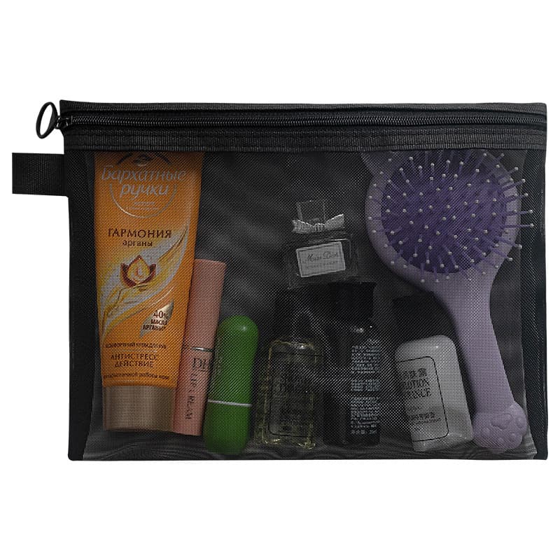 Transparent cosmetic storage bag, lipstick for skin care, storage system, universal handheld cosmetic bag for traveling 5