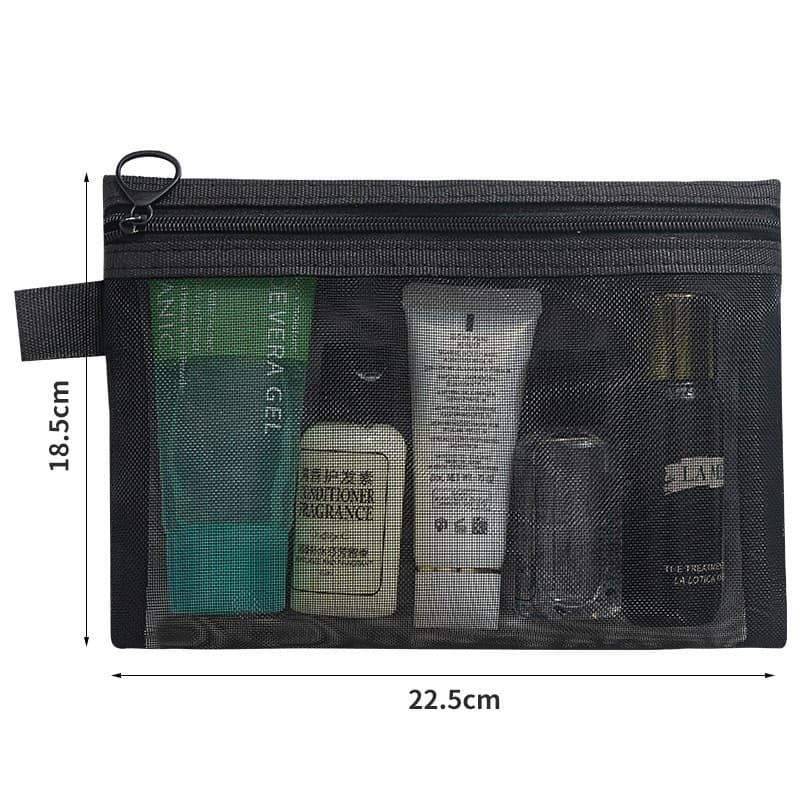 Transparent cosmetic storage bag, lipstick for skin care, storage system, universal handheld cosmetic bag for traveling 10
