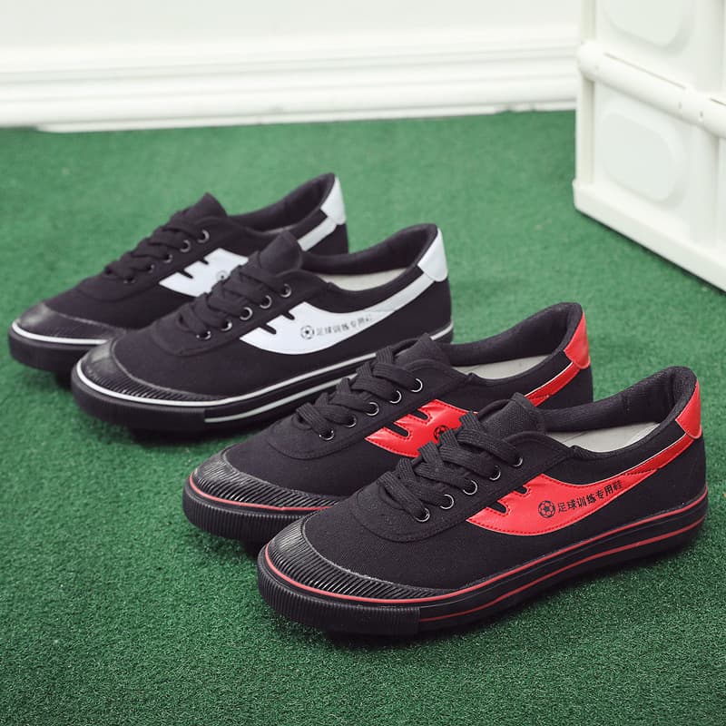 Boots for men and women, football non-slip wear-resistant cloth sneakers, with spikes