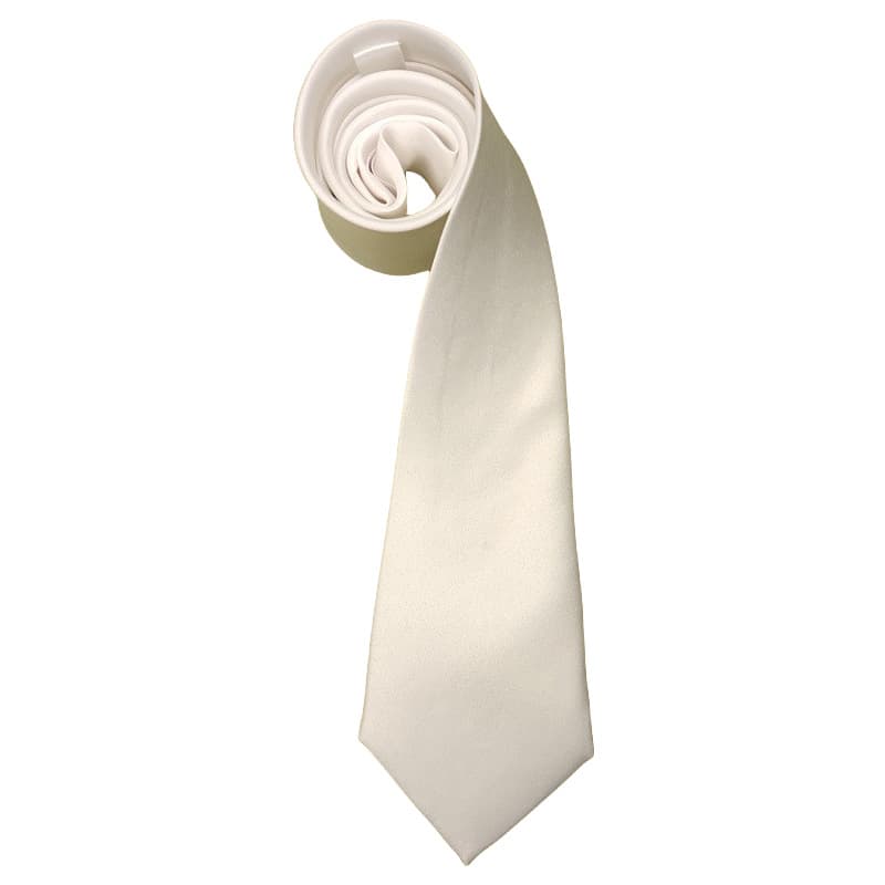 White 8cm tie 5cm Children's Day Father's Day graffiti painting polyester glossy satin men's white embryo tie 4
